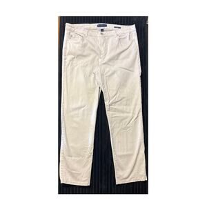 Bandolino Mandie Women’s Straight Leg Jeans – Taupe Beige, Size 18W Stretch